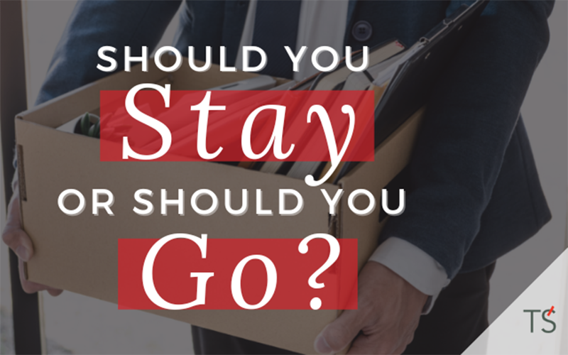 Should you stay or should you go? 4 questions to ask before accepting a counteroffer