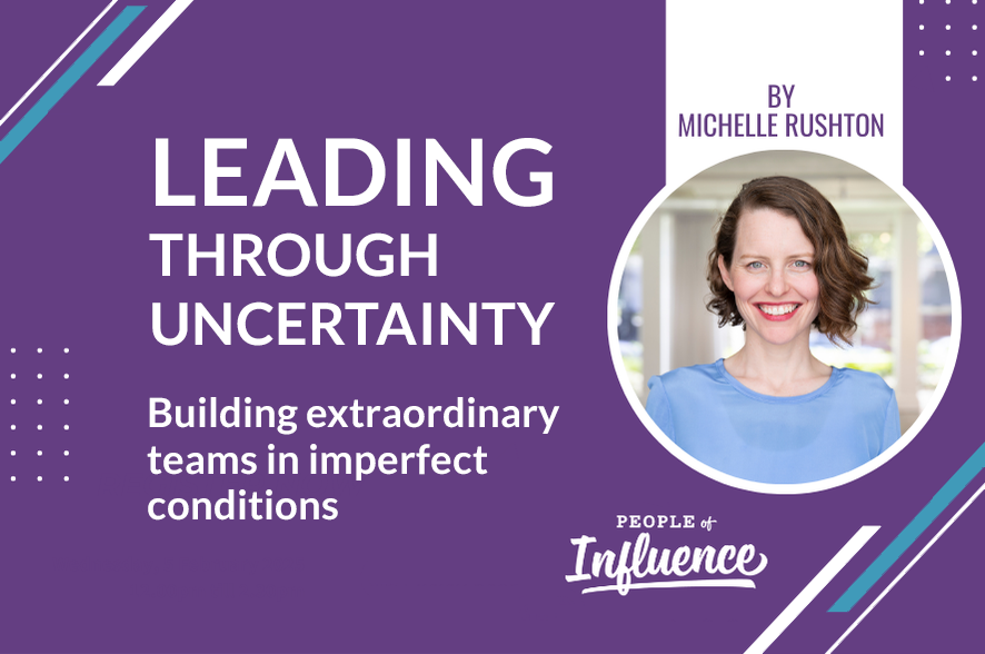Event image: Leading through Uncertainty - Michelle Rushton